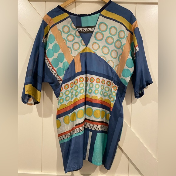 Johnny Was Silk Tunic - Picture 2 of 4